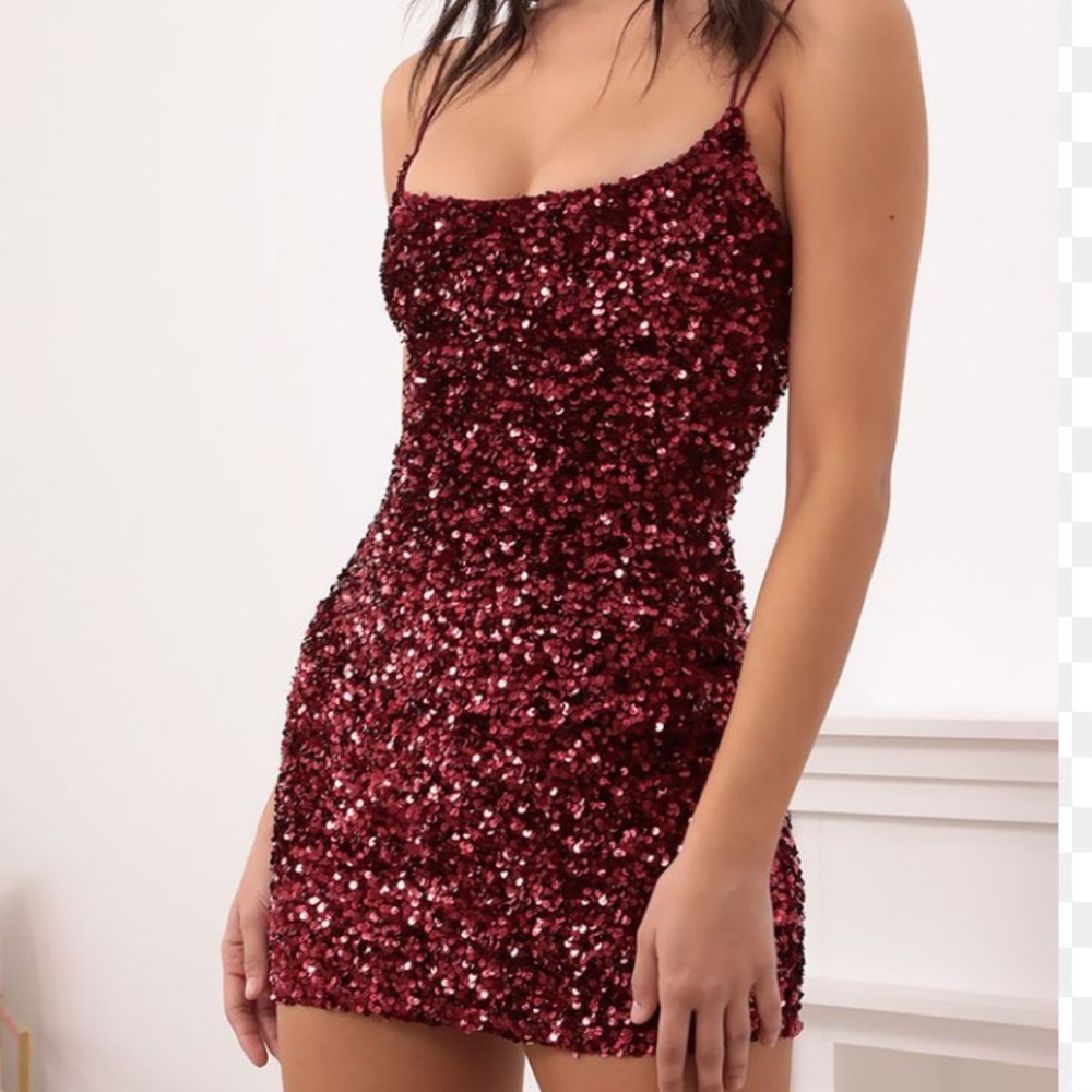 Lucy in the Sky Sparkling Wine Mini Dress
